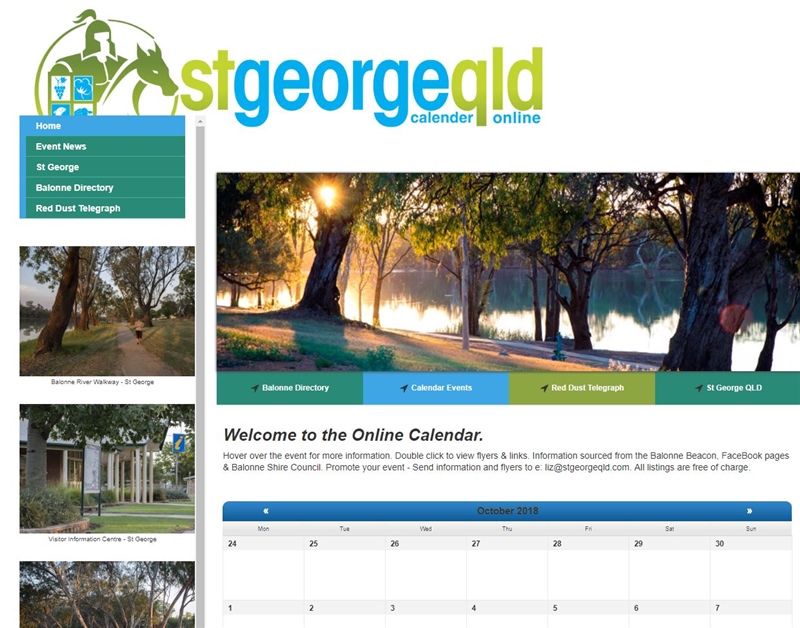 St George Calendar Online